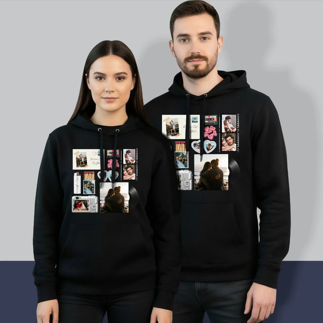 Fotokolaż: Vintage Dla Zakochanych - Bluzy Dla Par