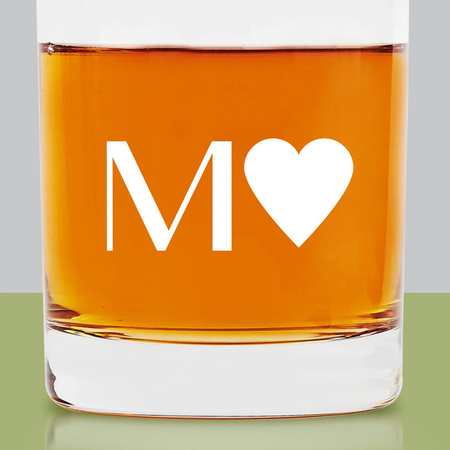 Monogram: Monogram Serce - Szklanka Do Whisky