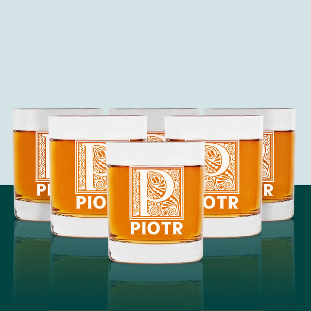Monogram: Monogram Imię - Szklanka Do Whisky