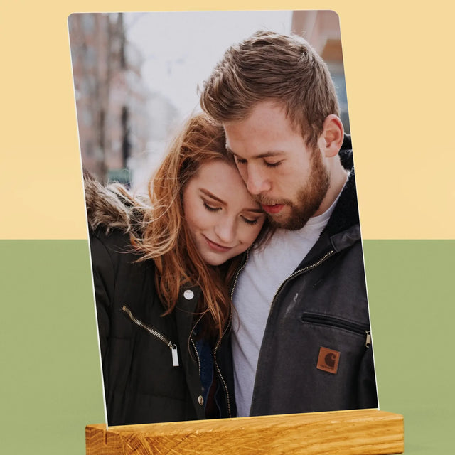 Zdjęcie i Podpis: Twoje Zdjęcie - Wydruk Na Szkle Akrylowym