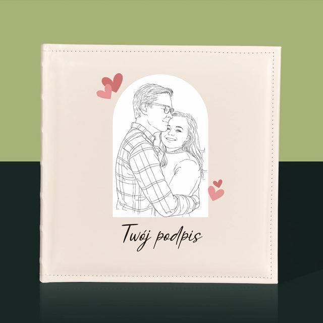 Zdjęcie i Podpis: Lineart - Album Na Zdjęcia