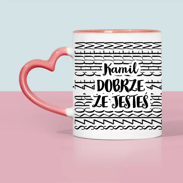 Bez Cenzury: Dobrze, Że Jesteś - Kubek z Nadrukiem