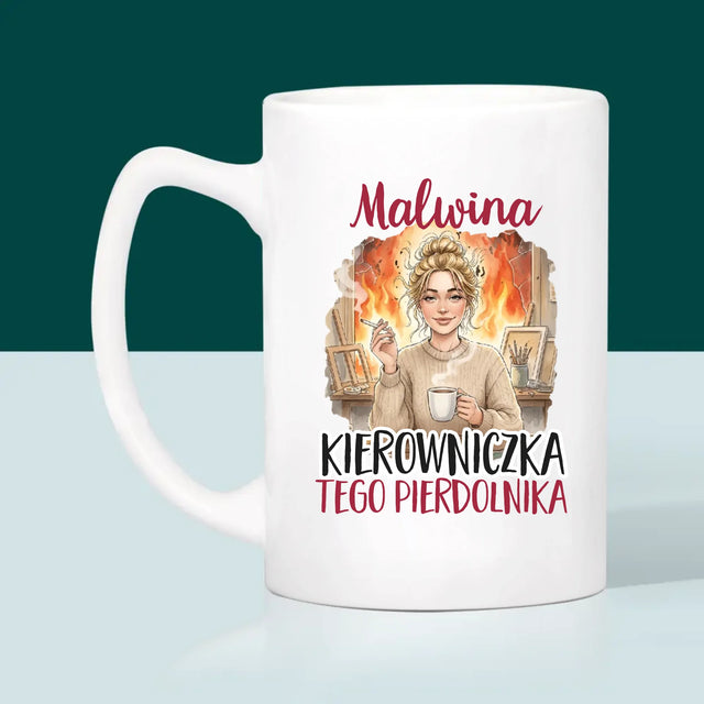 Bez Cenzury: Kierowniczka - Kubek z Nadrukiem