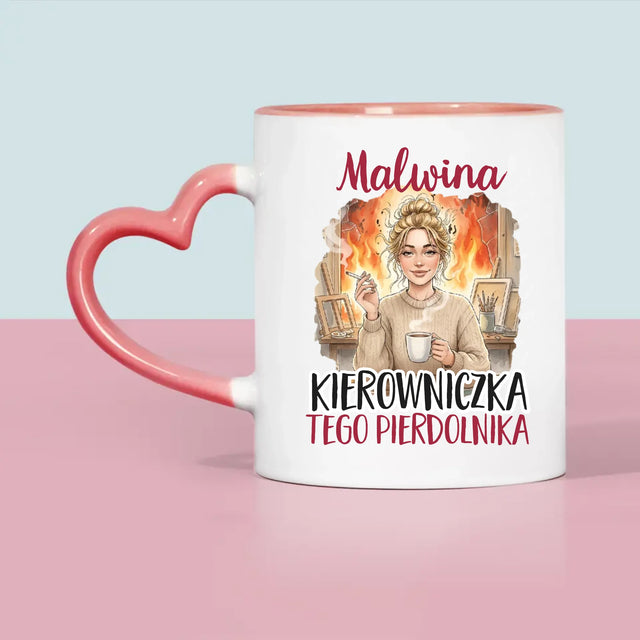 Bez Cenzury: Kierowniczka - Kubek z Nadrukiem