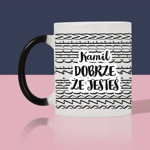 Bez Cenzury: Dobrze, Że Jesteś - Kubek z Nadrukiem