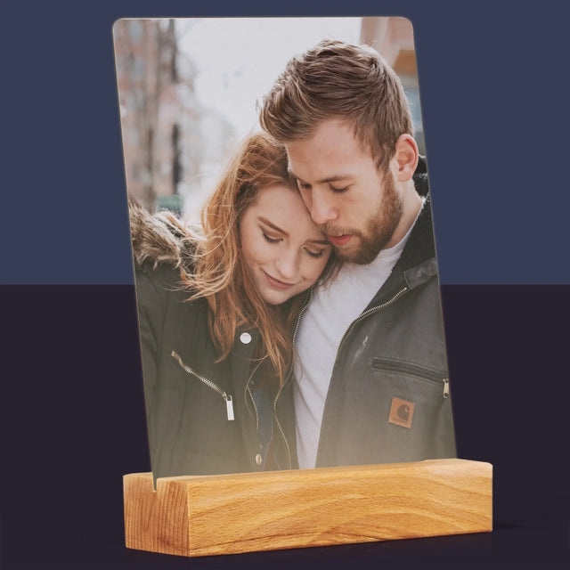 Zdjęcie i Podpis: Twoje Zdjęcie - Wydruk Na Szkle Akrylowym