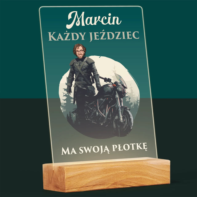 Twoja Postać: Każdy Jeździec - Wydruk Na Szkle Akrylowym