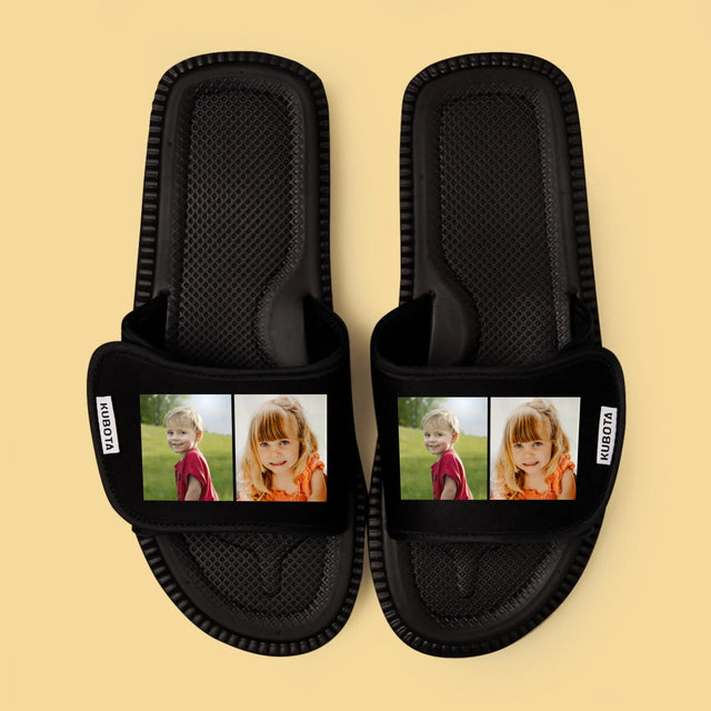 Fotokolaż: 2 Zdjęcia - Klapki Kubota