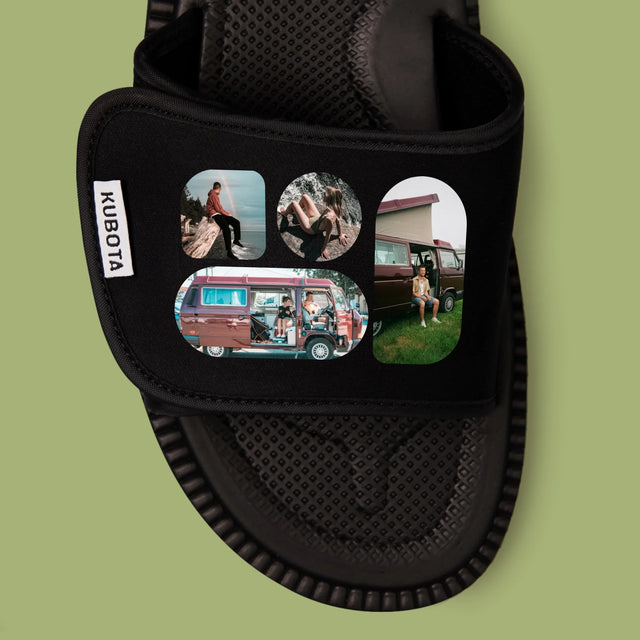 Fotokolaż: Kształty - Klapki Kubota