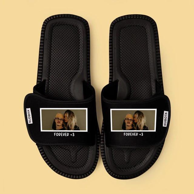 Zdjęcie i Podpis: Zdjęcie w Ramce - Klapki Kubota