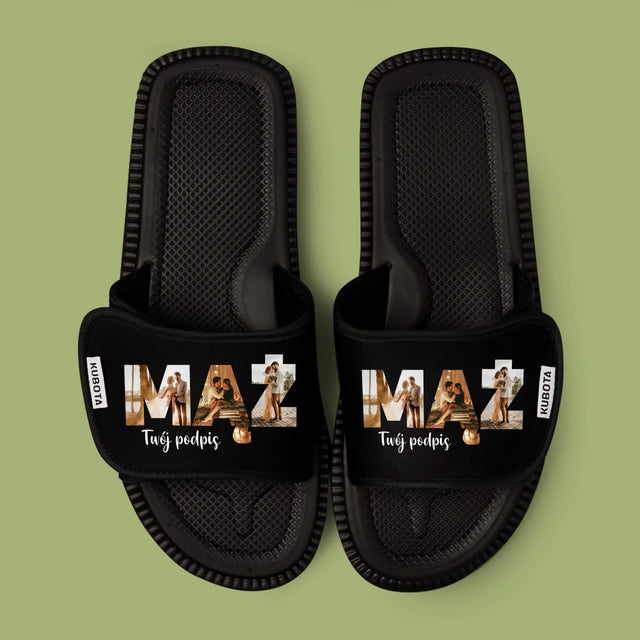 Słowo Ze Zdjęć: Mąż - Klapki Kubota