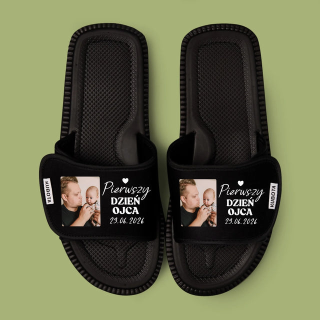 Zdjęcie i Podpis: Pierwszy Dzień Ojca - Klapki Kubota