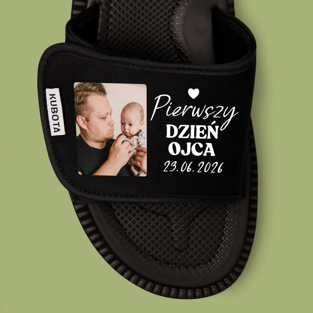 Zdjęcie i Podpis: Pierwszy Dzień Ojca - Klapki Kubota