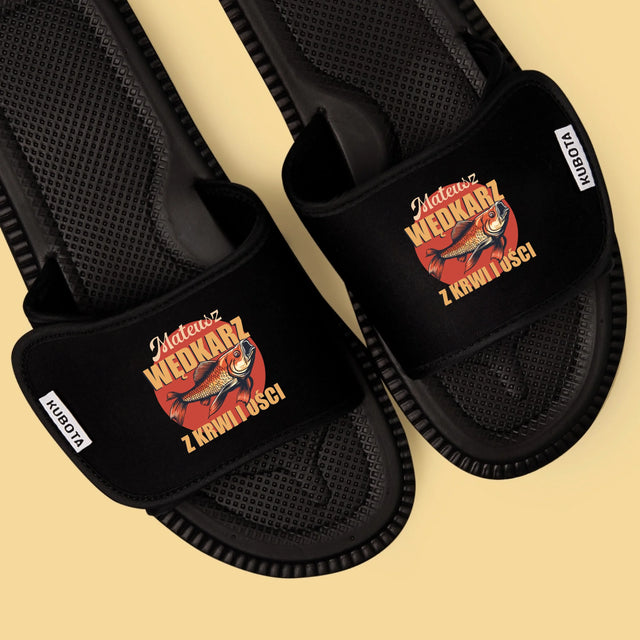 Imię i Podpis: Wędkarz z Krwi i Ości - Klapki Kubota