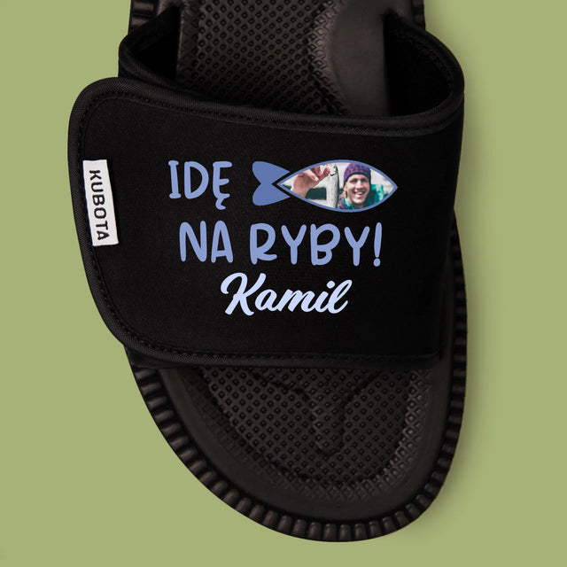 Zdjęcie i Podpis: Idę Na Ryby - Klapki Kubota