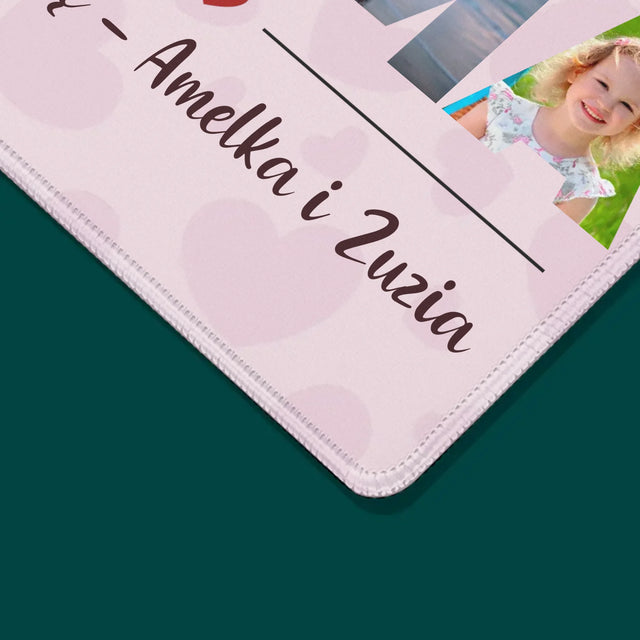 Słowo Ze Zdjęć: Mama - Podkładka Pod Myszkę