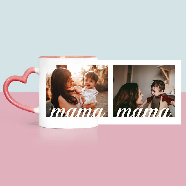 Zdjęcie i Podpis: Niezastąpiona Mama Dedykacja - Kubek z Nadrukiem