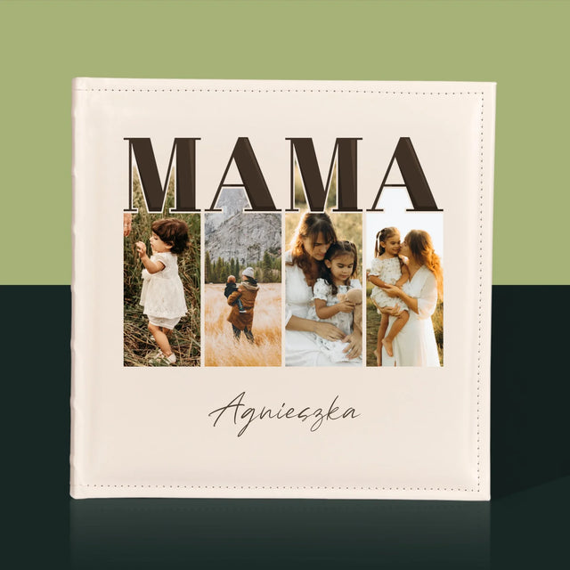 Fotokolaż: Mama Litery - Album Na Zdjęcia