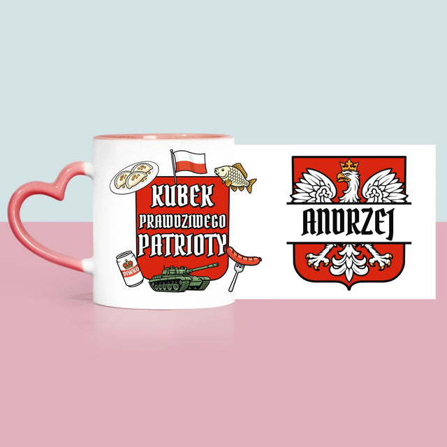 Bez Cenzury: Kubek Prawdziwego Patrioty - Kubek z Nadrukiem