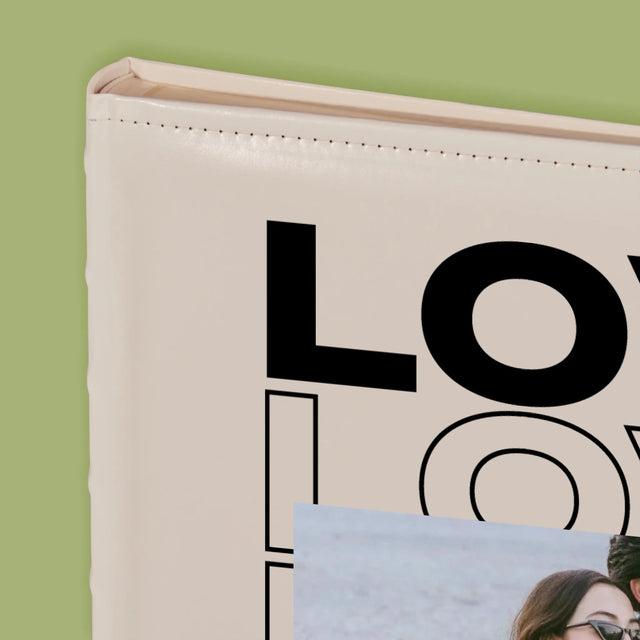 Fotokolaż: z Napisem Love - Album Na Zdjęcia