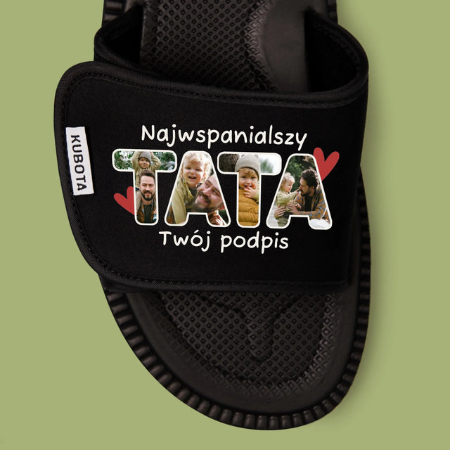 Słowo Ze Zdjęć: Najwspanialszy Tatuś - Klapki Kubota