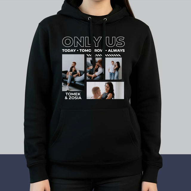 Fotokolaż: Only Us - Bluzy Dla Par