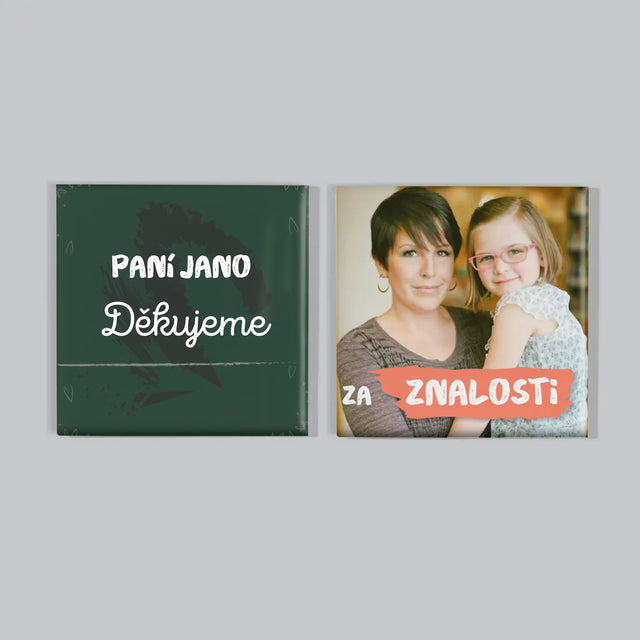 Fotokolaż: Dziękujemy Za Wiedzę - Zestaw Magnesów z Nadrukiem