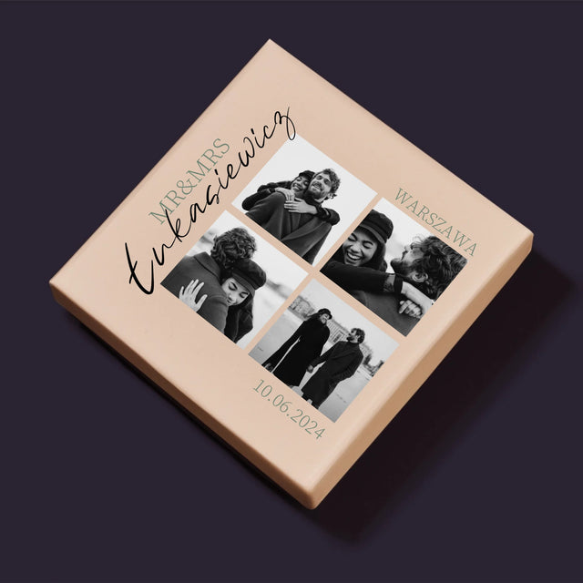 Fotokolaż: Mr&Mrs Ślubne - Personalizowane Puzzle