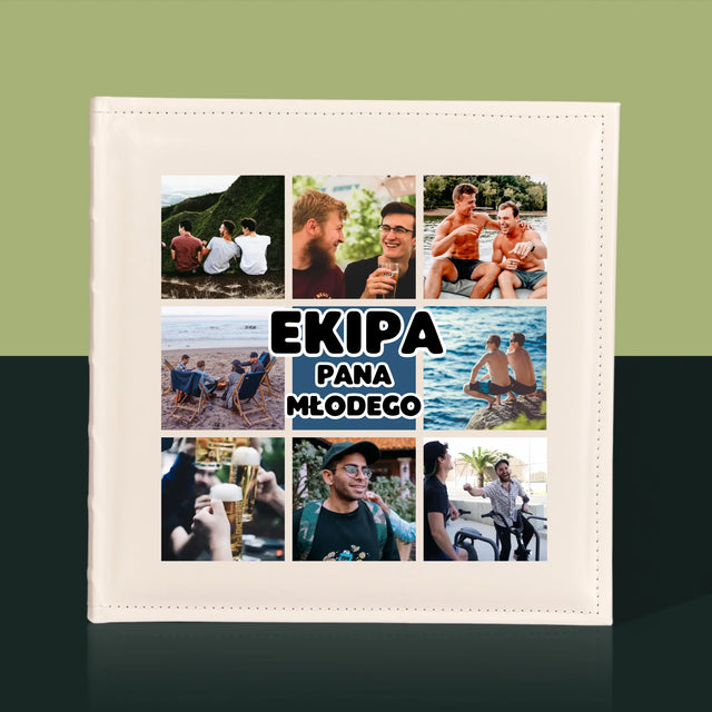 Fotokolaż: Ekipa Pana Młodego - Album Na Zdjęcia