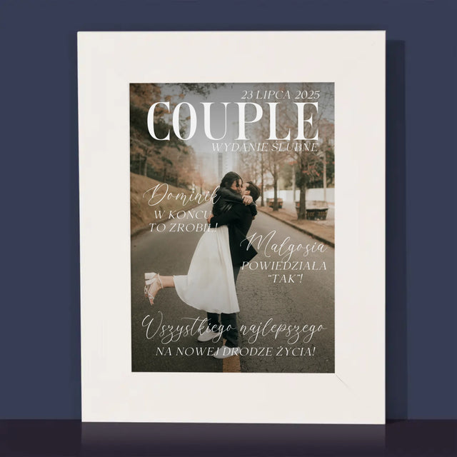 Okładka Magazynu: Couple - Ramka Na Zdjęcie