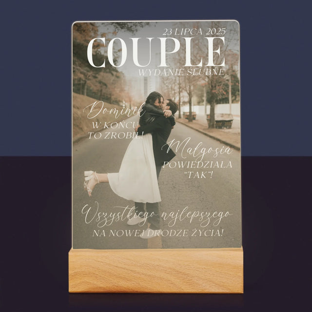 Okładka Magazynu: Couple - Wydruk Na Szkle Akrylowym