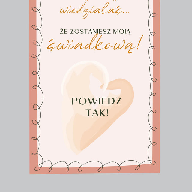 Zdjęcie i Podpis: Od Zawsze Wiedziałaś - Magnes Na Lodówkę