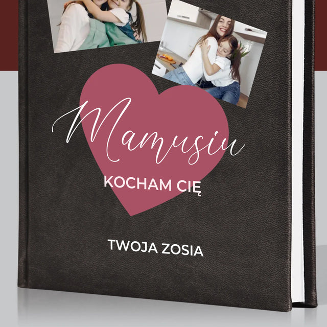 Fotokolaż: Mamusia - Planer Książkowy z Nadrukiem