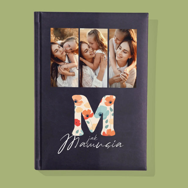 Fotokolaż: M Jak Mamusia - Notes Książkowy z Nadrukiem