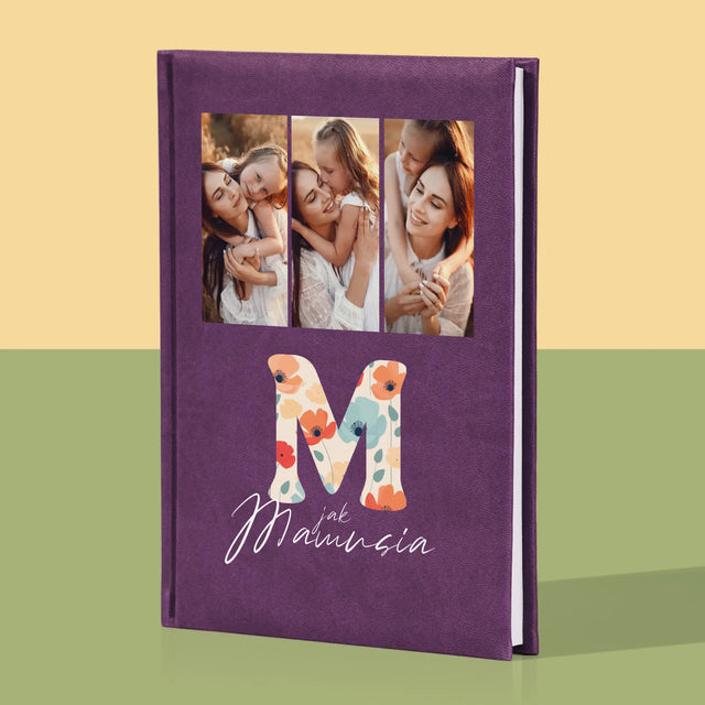 Fotokolaż: M Jak Mamusia - Notes Książkowy z Nadrukiem