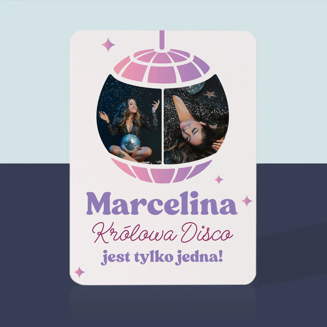Fotokolaż: Królowa Disco - Karty Do Gry