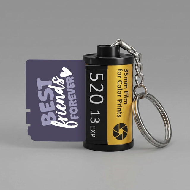 Fotokolaż: Best friends forever - Personalizowany Brelok Klisza
