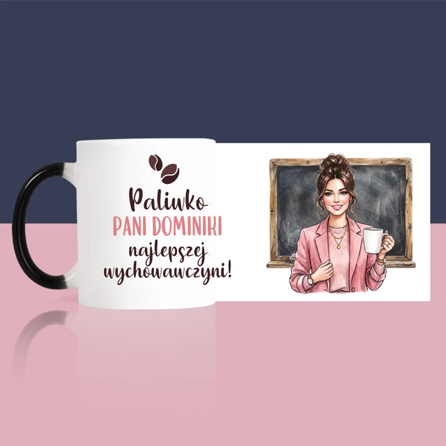 Kreator Postaci: Paliwko Najlepszej Wychowawczyni - Kubek z Nadrukiem