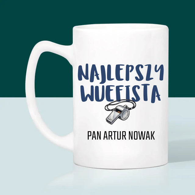 Kreator Postaci: Najlepszy Wuefista - Kubek z Nadrukiem