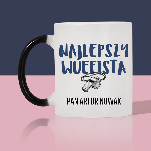 Kreator Postaci: Najlepszy Wuefista - Kubek z Nadrukiem