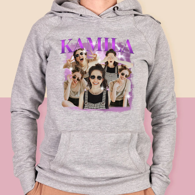 Twoja Postać: Bootleg Dla Niej - Bluza Damska z Kapturem