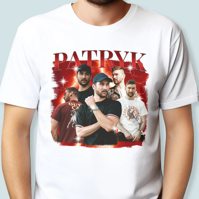 Twoja Postać: Bootleg Dla Niego - Koszulka Męska