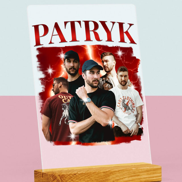 Twoja Postać: Bootleg Dla Niego - Wydruk Na Szkle Akrylowym