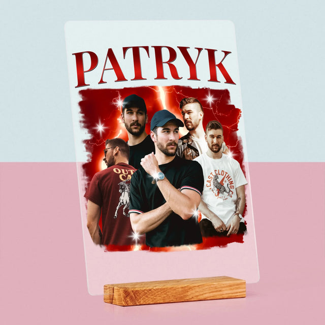 Twoja Postać: Bootleg Dla Niego - Wydruk Na Szkle Akrylowym