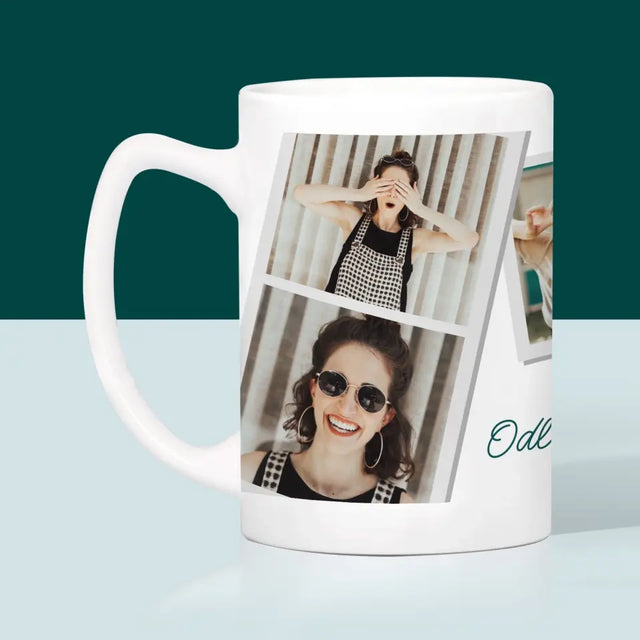 Fotokolaż: Odlotowa Trzydziestolatka - Kubek z Nadrukiem