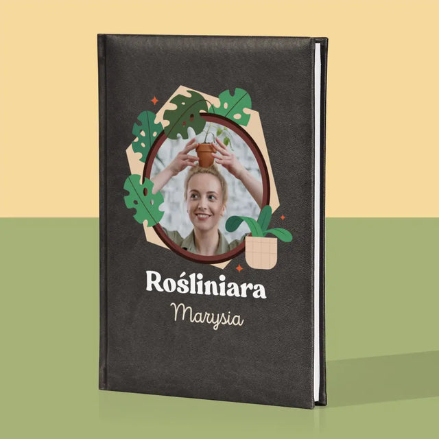 Zdjęcie i Podpis: Rośliniara - Notes Książkowy z Nadrukiem