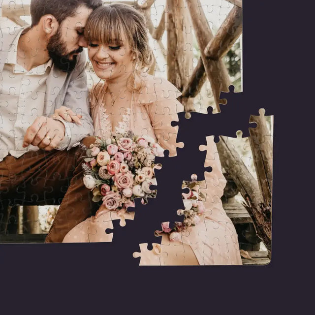 Zdjęcie i Podpis: Twoje Zdjęcie - Personalizowane Puzzle