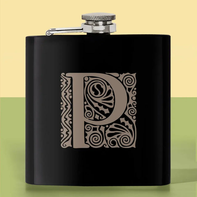 Monogram: Monogram Ornamenty - Personalizowana Piersiówka