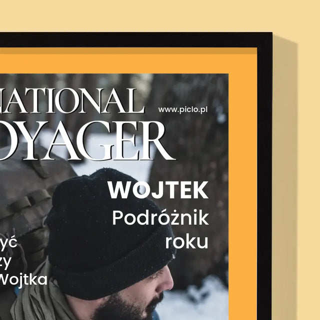 Okładka Magazynu: National Voyager - Wydruk Obramowany