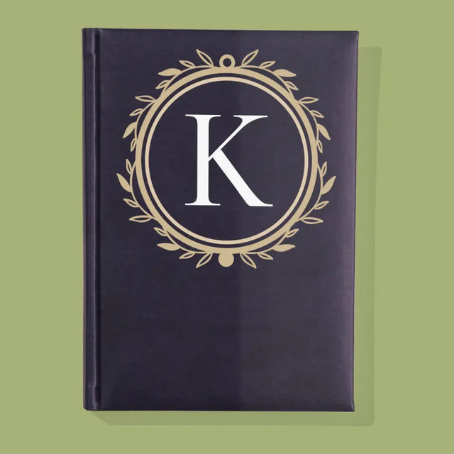 Monogram: Monogram Ozdobny - Notes Książkowy z Nadrukiem